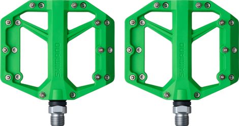 Shimano PD-GR400 Vlakke Pedalen Groen
