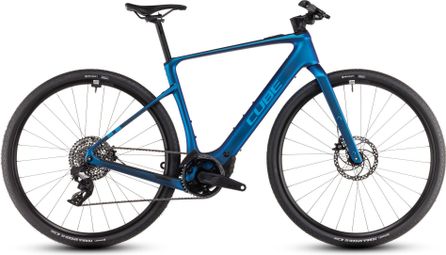 Vélo Cube  Nulane Hybrid C:62 SLX 400X nebula´n´blue 2025