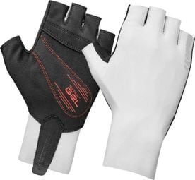 Gants courts GripGrab Aero TT RaceDay Time Trial Blanc