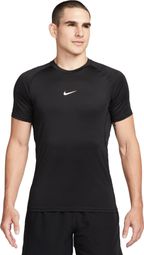 Nike Pro Kurzarm Trikot Schwarz Herren