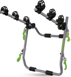 GO BIKER EASY V3 MAX Porte-vélos pour 3 vélos - Support de coffre avec sangles - Châssis Acier - Bras Ajustables - Convient pour Tous Types de Vélos