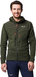 Chaqueta polar Salewa Agner Polarlite Hombre Verde