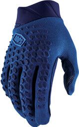 Guantes largos 100% geomáticos azul pizarra