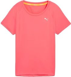 Puma Run Cloudspun Women's Pink Jersey met korte mouwen