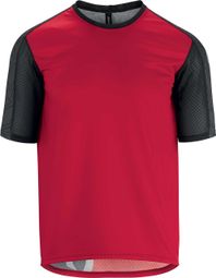 Maglia Assos Trail manica corta Rosso Rodo