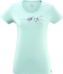 Millet Divino Ts Ss W Women's T-Shirt Blue S