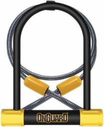 Antivol U Onguard Bulldog DT-115mmx230mmx13mm+120cmx10mm