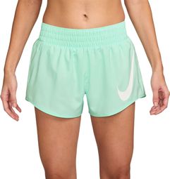 Short Nike One Swoosh 3in Vert Femme