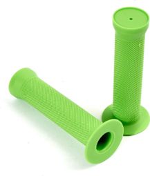 Poignees BMX diamond vert avec bride 130mm KHEbikes