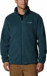Columbia Sherpa Rugged Ridge III Full Zip Fleece Jacket Blue
