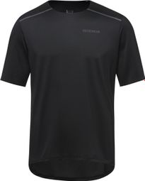 T-Shirt Manches Courtes Gore Wear Contest 2.0 Noir Homme