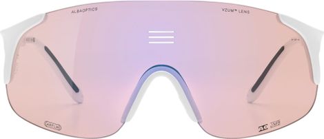 Alba Optics Jumbo Wit Vzum F-Lens Flamingo Bril