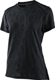 Troy Lee Designs Lilium Jacquard Damen Kurzarmtrikot Schwarz