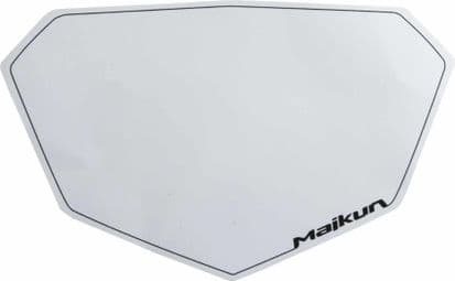 Maikun 3D Pro Aufkleber Platte Weiß