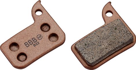 Coppia di pastiglie freno BBB DiscStop HP Sintered Sram Red/Force/Rival/Apex/Level