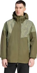 adidas Terrex Xperior 2.5 Layer Hybrid Primeknit Climaproof Waterproof Jacket, Men's, Green