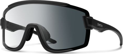 Smith Wildcat Brille Matt Schwarz + ChromaPop Photochromic Clear To Gray Visier