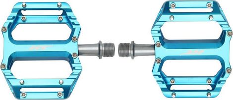 Paar flache Pedale HT Components AR09SX Königsblau