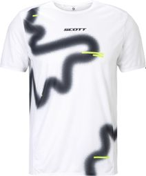 Scott RC Run Kurzarmtrikot Weiß/Schwarz Herren