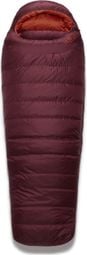 Women's Rab Ascent 900 Down Sleeping Bag Red