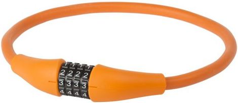 M-WAVE Verrouillage De Numéro De Câble Silicon 900*12Mm Orange