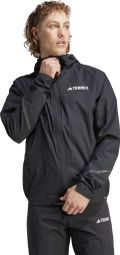 Chaqueta impermeable adidas Terrex Xperior Light Rain.Rdy Negra Hombre