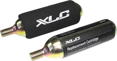 XLC PU-X05 Cartucho CO2 25 g Oro (x2)