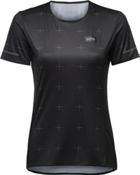 Maglia Gore Wear Context Daily a manica corta da donna Nero