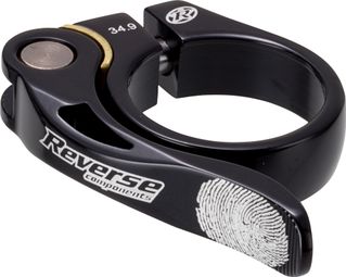 REVERSE Sattelklemme LONG LIFE 34,9 mm Schwarz