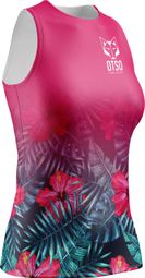 Vrouwen Otso Singlet Tropical Donker Tank Top