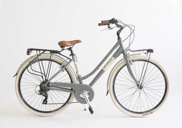 VELO VIA VENETO 605A 28  6V. FEMME 46 gris