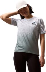 Endura Singletrack Print Kurzarm-Trikot Blau für Damen 