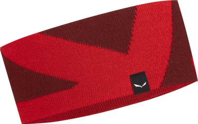 Unisex Hoofdband Salewa Pure Merino Rood
