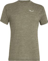 Salewa Puez Melange Dry T-Shirt Green
