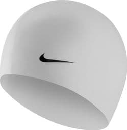 Bonnet de Bain Nike Swim Solid Silicone Training Blanc