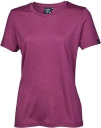 Ivanhoe T-shirt votre Cilla Lilas Rose pour femme-100% laine mérinos-Violet