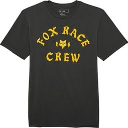 Fox Race Crew Kurzarm T-Shirt Grau