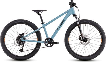 Cube Acid 240 Disc Kid Hardtail MTB Shimano Acera 8S 24'' Teal Blue 2025 7 - 10 Years Old