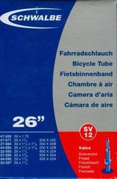 Camera d'aria Schwalbe SV12 26x1.75 presta