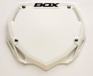 BOX Number Plate PHASE 1 Large White