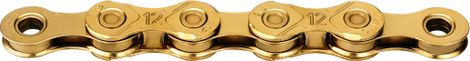 KMC X12 Ti-N Chain, 126 Links, 12V Gold