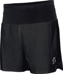 2-in-1-Shorts Scott Hybrid RC Run Schwarz für Herren