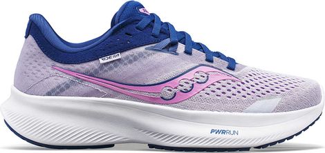Chaussures de Running Femme Saucony Ride 16 Rose Bleu