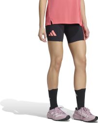 Pantalones cortos de ciclismo adidas Terrex Xperior Pro Negro/Rojo para mujer