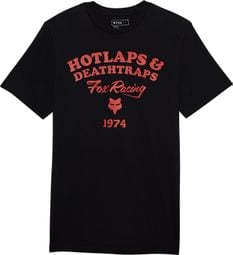 T-Shirt Manches Courtes Fox Hotlaps Noir