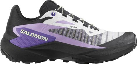 Salomon Genesis Trailrunning-Schuhe Weiß/Schwarz/Violett Damen