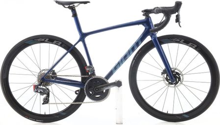 Produit reconditionné · Giant TCR Advanced 1 Carbone AXS 12V · Bleu / Vélo de route / Giant | Bon état