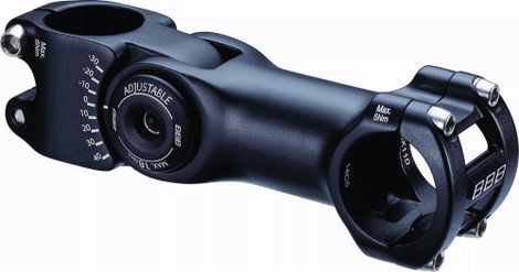 BBB HighSix Adjustable Stem 31.8mm Black