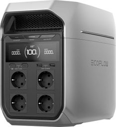 Station électrique portable de la gamme EcoFlow DELTA 3 plus