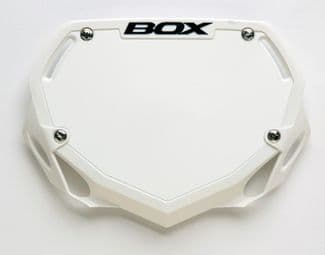 BOX Number Plate PHASE 1 Small White
